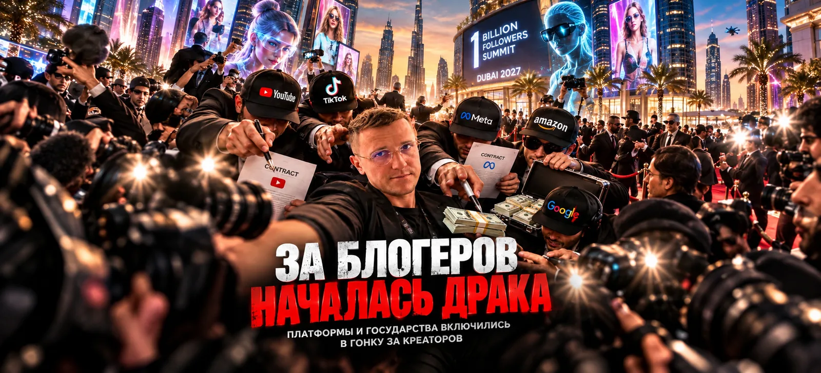 YouTube платит за Shorts, а Дубай инвестирует $2 млн в экономику блогеров